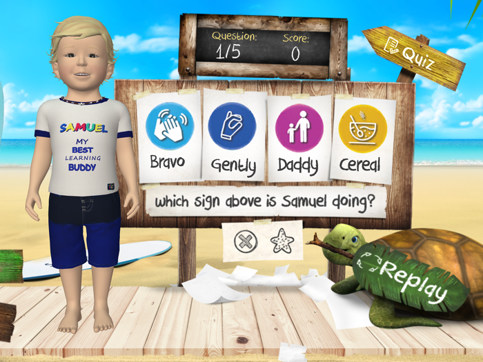 LSQ Signs with Samuel