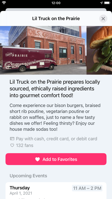 Street Food Calgary Screenshot