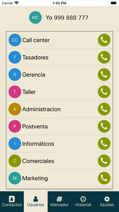 Walcu VoIP Screenshot