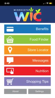 my minnesota wic app iphone screenshot 1