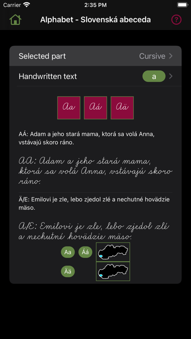gramSK - Slovak grammar Screenshot
