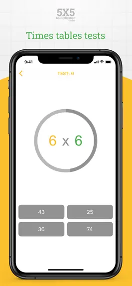 Game screenshot Math learning - Times Tables apk