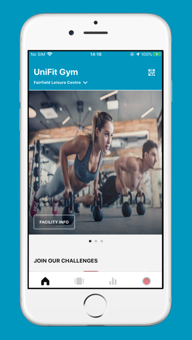 UniFit Gym Screenshot