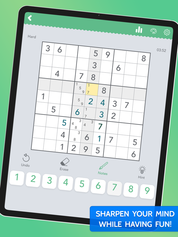 Screenshot #5 pour Sudoku pour aiguiser l'esprit
