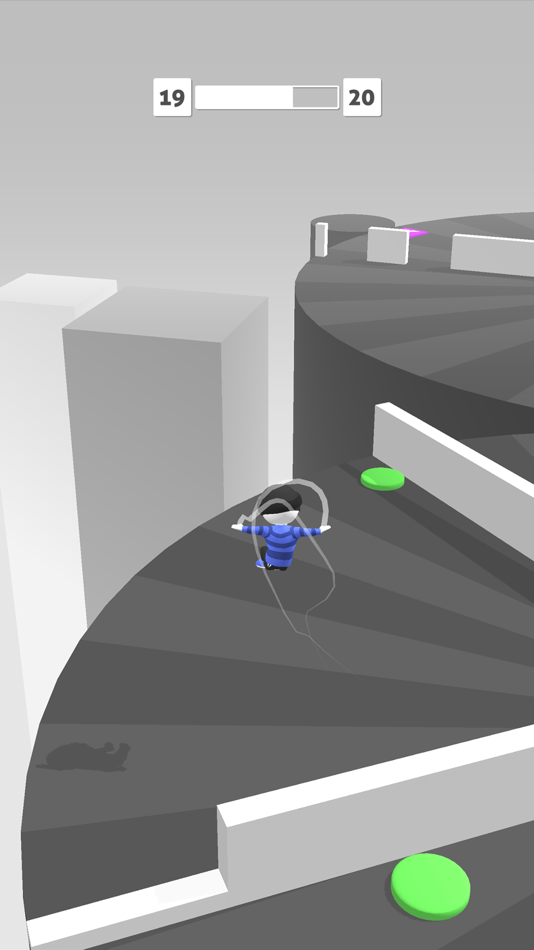 #8. Parkour Dizzy Run (iOS) 由: Tatjana Kolesnik