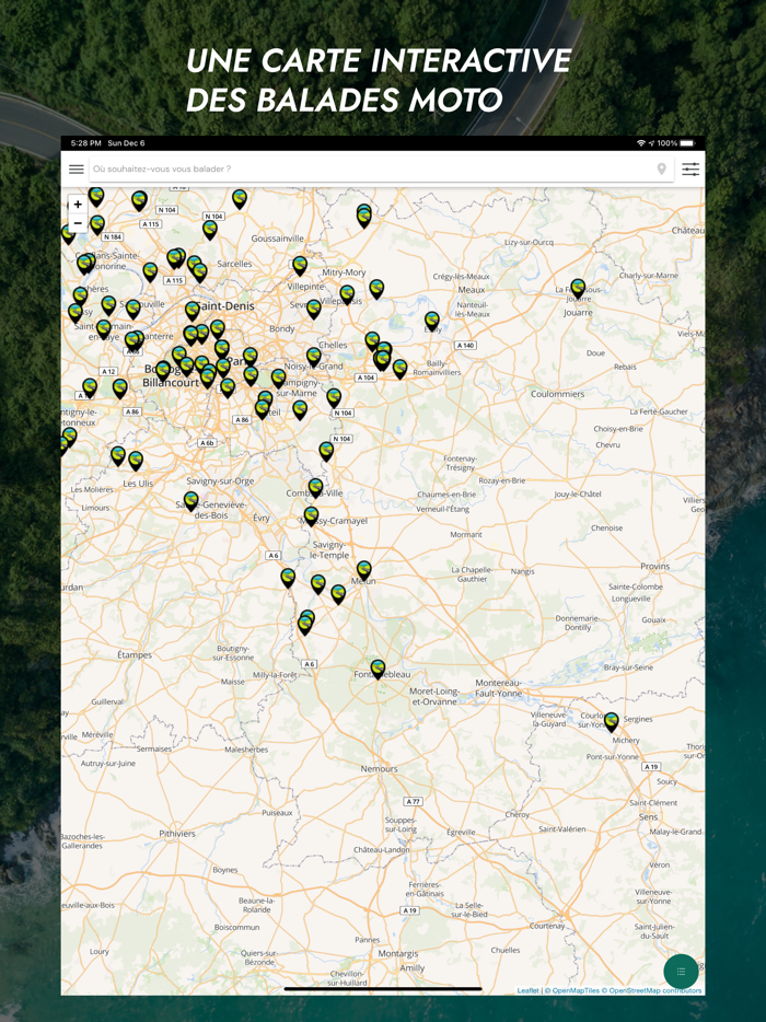 Moto-Trip - Les balades à moto