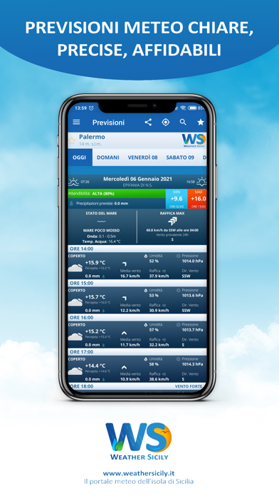 Weather Sicily Screenshot