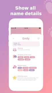 baby names: meaning & origin iphone screenshot 1