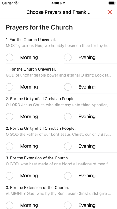 Common Prayer Canada Screenshot