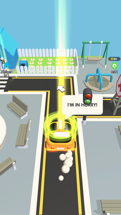 Cube World Taxi 3D Screenshot