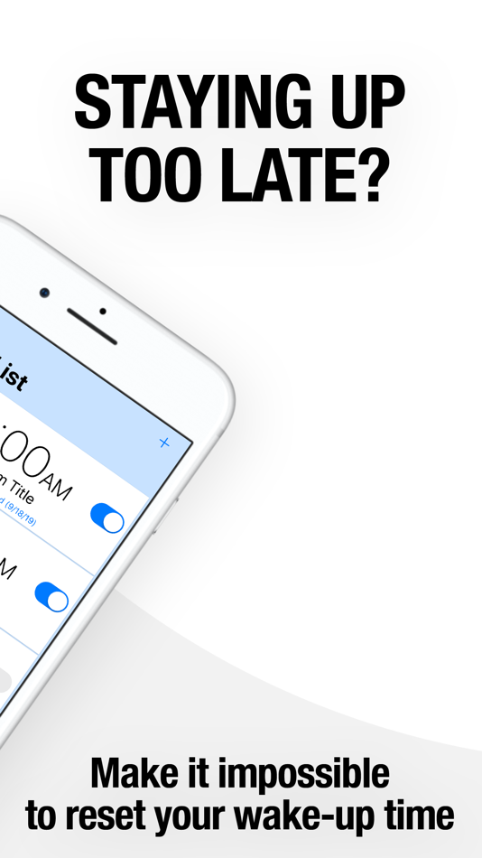 #1. Lockable Alarm Clock (iOS) By: Jarig Duval