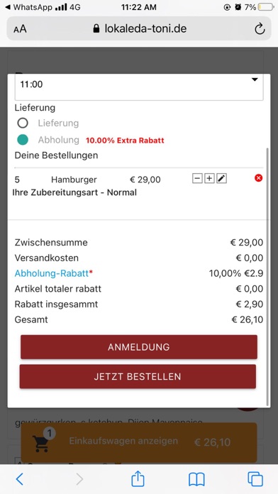 Lokale Da Toni Screenshot