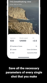 Afilm - Analog photo tracker screenshot