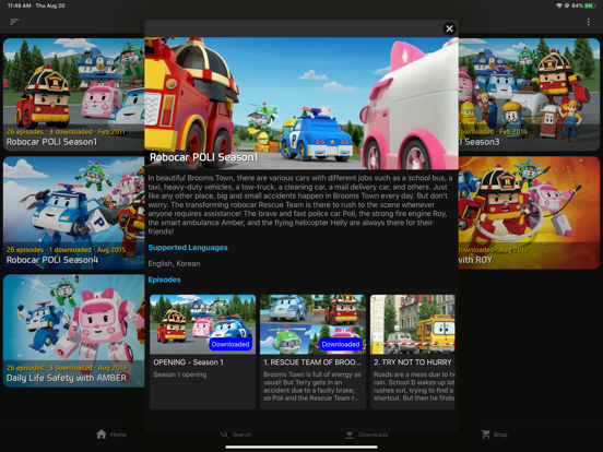 Screenshot #5 pour Robocar POLI: Official Video