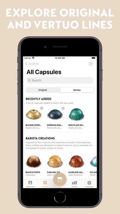 Pod: Coffee Capsules Screenshot