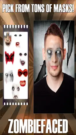 Game screenshot Страшный зомби-фильтр для лица apk