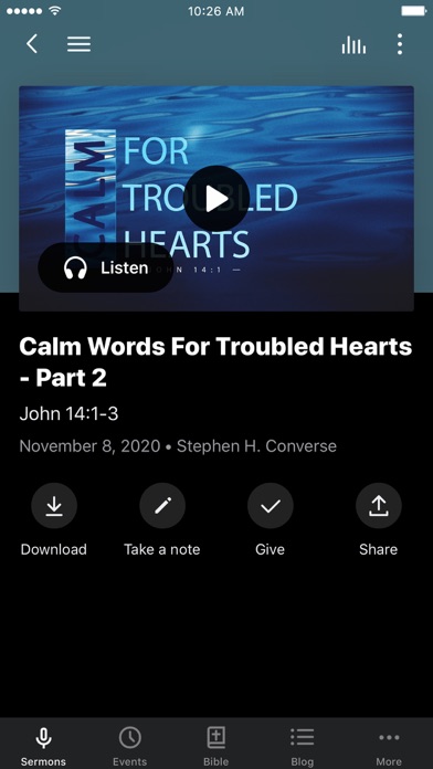 Grace Bible Church - CA Screenshot