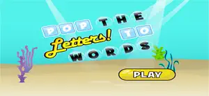 Pop The Letters To Build Words screenshot #2 for iPhone