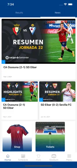 Game screenshot SD Eibar - Official App apk