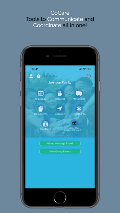 CoCare Parents Screenshot