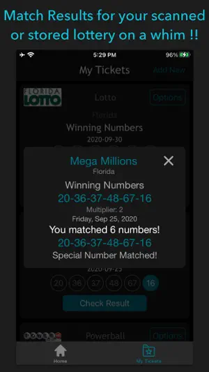 Florida Lottery Scan & Results screenshot 4