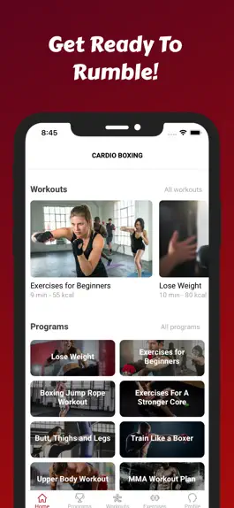 Game screenshot Cardio Boxing Workout apk