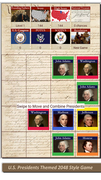 POTUS 2048 Screenshot