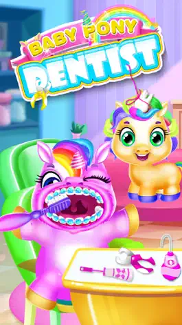 Game screenshot Baby Pony Games - Dentist Game mod apk