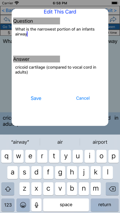 CRNA Nurse Anesthetist Exam Screenshot