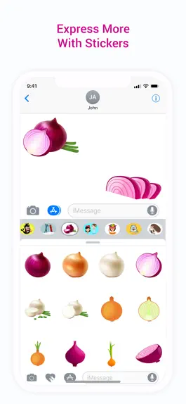 Game screenshot Animated Onions Stickers hack