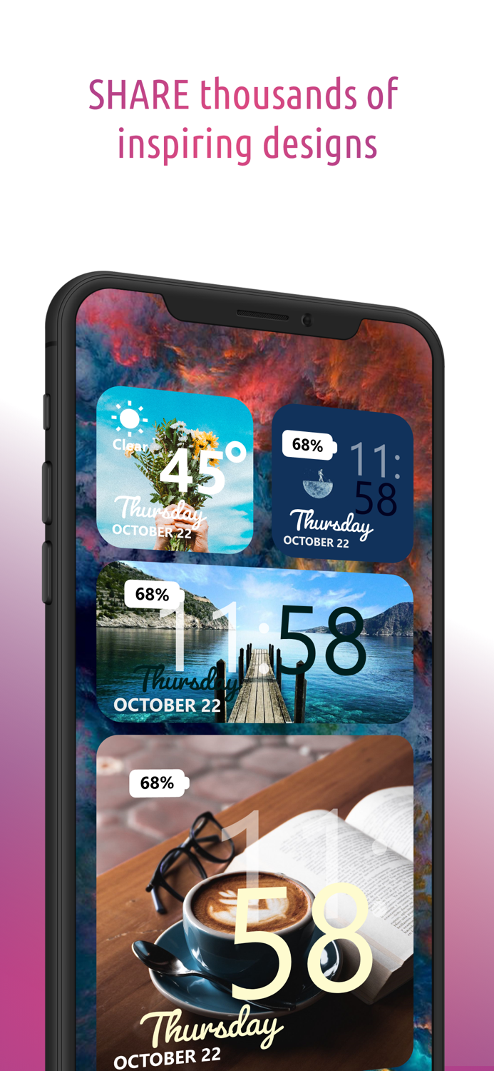 Widgets 360  Color Theme Icon