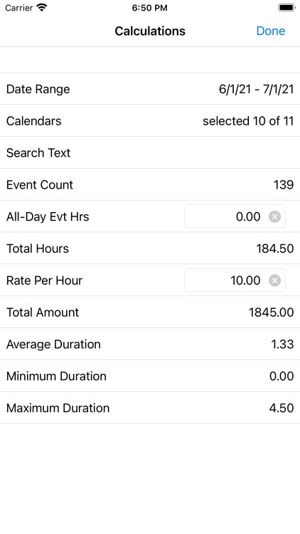 CalReader - Calender logs screenshot-4