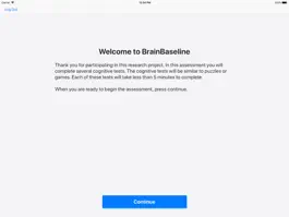 Game screenshot MASTR-E Cognitive Baseline apk