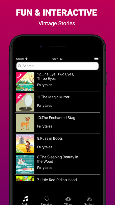 Audio Fairy Tales Poems