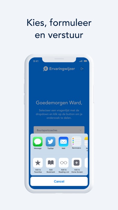 Ervaringwijzer Screenshot