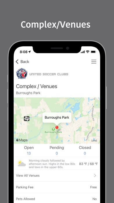 United Soccer Clubs Screenshot