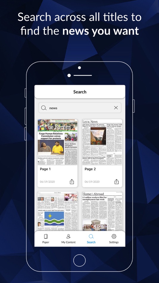 #4. The Forum E-paper (iOS) โดย: Forum Communications Company
