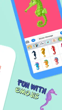 Game screenshot Seahorse Stickers apk