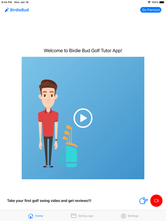 Screenshot #4 pour BirdieBud - Golf Swing Coach