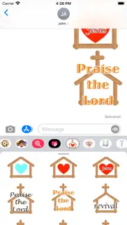 church stickers iphone screenshot 4