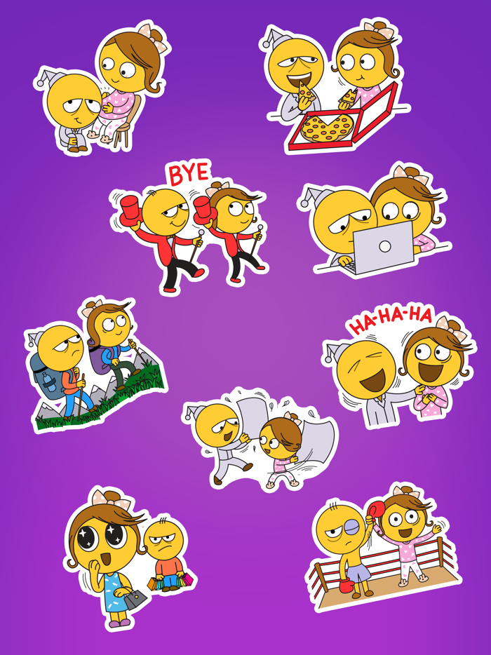 Sleepless Stickers