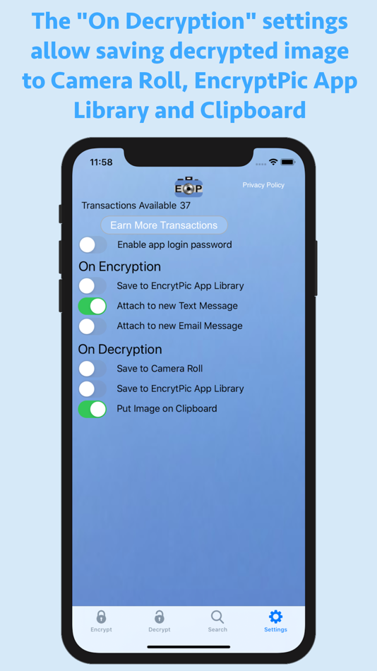 #10. EncryptPic Secure Info & Pics (iOS) 由: Joseph Pesch