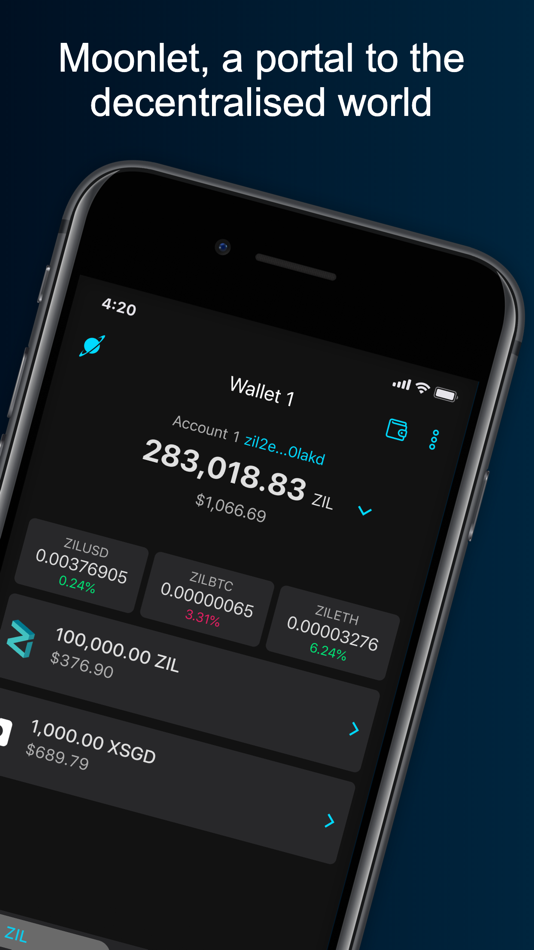 #1. Moonlet (iOS) โดย: Moonlet