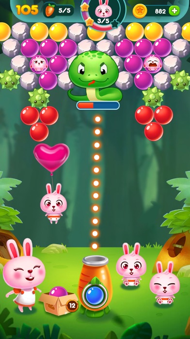 Bubble Bunny: Animal Forest Screenshot