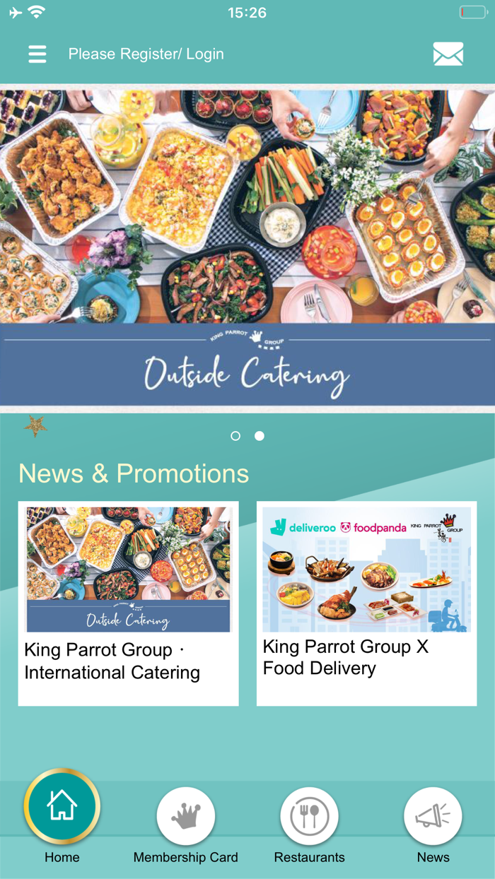 King Parrot Membership Card