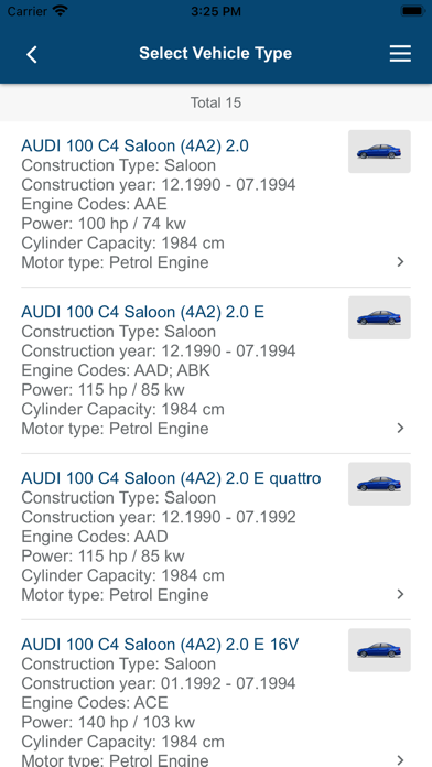 KILEN Catalogue Screenshot