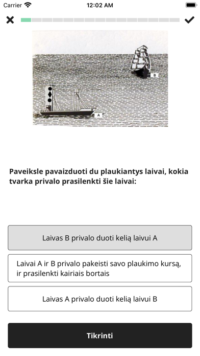 Laivo teisės Screenshot