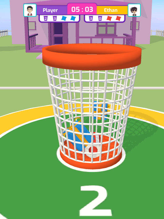 Screenshot #6 pour Paper Toss 3D