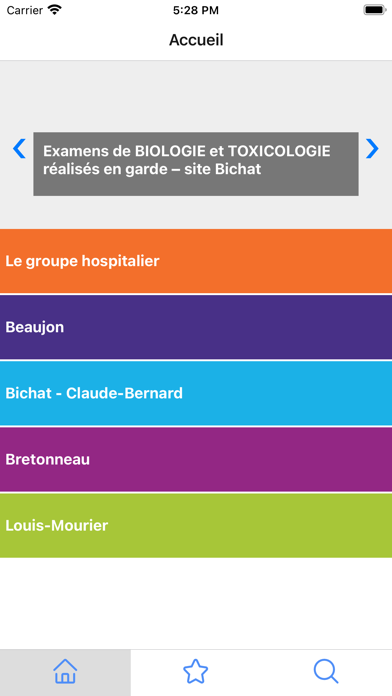 Livret internes AP-HP Nord Screenshot