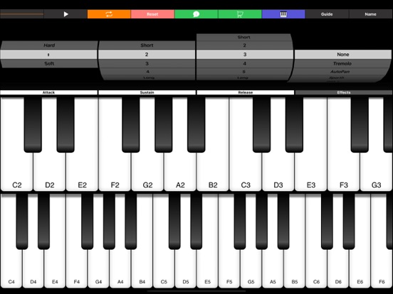 Screenshot #4 pour E Piano Synth + Keyboard Tiles